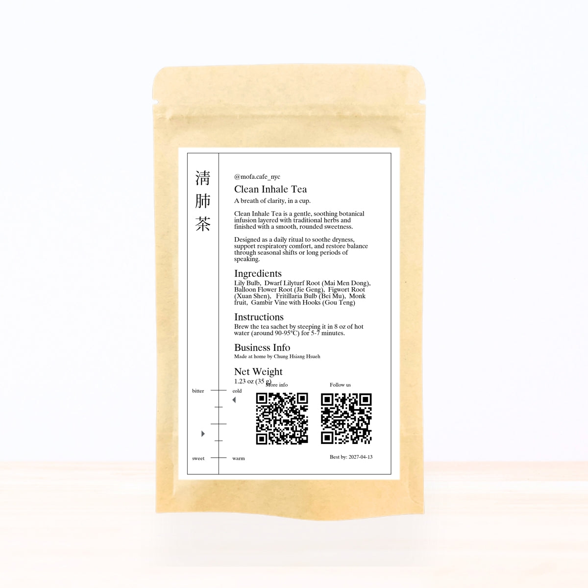 Clean Inhale Tea (清肺茶)