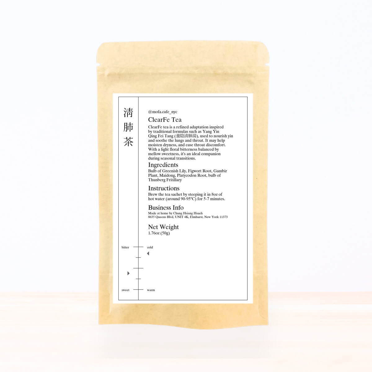 ClearFe Tea (清肺茶)